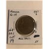 Image 1 : 1951B France 50 Francs Extra Fine Grade Coin KM 918.2
