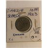 Image 1 : SCARCE 1923 Danzig 10 Pfennig Coin