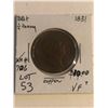 Image 1 : Very Early 1831 Great Britain 1/2 Penny in Very Fine Grade Coin