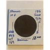 Image 1 : 1916 France Large 10 Cents TORCH Type 1 Coin KM 843