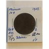 Image 1 : 1902 France Large 10 Cents Very Fine Grade Coin KM 843