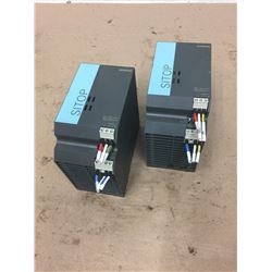 (2) Siemens 1P 6EP1 334-2AA01 SITOP SMART 10A Power Supply