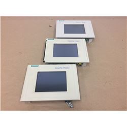 (3) Siemens 1P6AV6 545-0BC15-2AX0 Touch Panel TP 170B Color