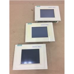 (3) Siemens 1P6AV6 545-0BC15-2AX0 Touch Panel TP 170B Color