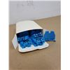 Image 1 : Lot of Allen-Bradley 1492-W3-B Terminal Blocks Blue