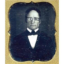 Daguerreotype   MAN WITH SUNGLASSES.