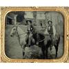 Image 1 : Ambrotype   RIDERS IN THE STREET.