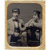 Image 1 : Ambrotype   CHUMS IN CAPS, CIGARS