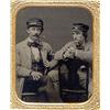 Image 1 : Ambrotype   CHUMS IN CAPS, CIGARS