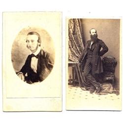 CDV   FREDRICKS AND WIFE.