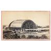 Image 1 : CDV   CONSTRUCTION OF THE Mormon Tabernacle