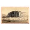 Image 2 : CDV   CONSTRUCTION OF THE Mormon Tabernacle