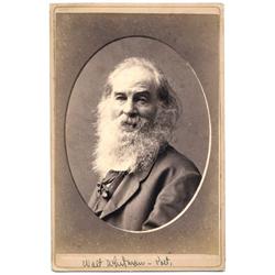 Cabinet   Unpublished WALT WHITMAN.
