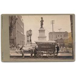 Cabinet   ICE WAGON. Toledo OHIO