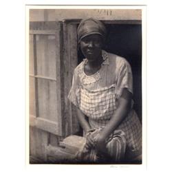   MAWNIN , Doris Ulmann platinum print, nicely framed