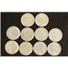 Image 1 : 10 ASSORTED FULL DATE 1930'S BUFFALO NICKELS