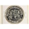 Image 2 : 20.3 GRAM .999 FINE SILVER PROOF ROUND HISTORIC