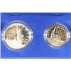 Image 1 : 1986-S STATUE OF LIBERTY 2 COIN PROOF SET