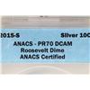 Image 3 : 2015-S SILVER ROOSEVELT DIME ANACS PR70 DCAM