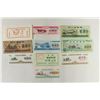 Image 1 : 10 ASSORTED CHINESE FOOD COUPON TICKETS