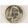 Image 1 : 1957 WASHINGTON SILVER QUARTER PCGS MS65