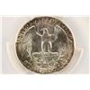 Image 2 : 1957 WASHINGTON SILVER QUARTER PCGS MS65
