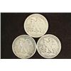 Image 2 : 1944-P/D/S WALKING LIBERTY HALF DOLLARS