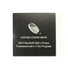 Image 3 : 2014-P NATIONAL BASEBALL HALL OF FAME PROOF