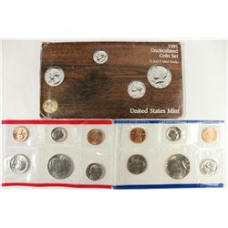 1985 US MINT SET (UNC) P/D (WITH ENVELOPE)