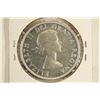 Image 2 : 1953 NARROW RIM CANADA SILVER DOLLAR BU