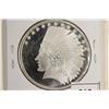 Image 1 : 1 TROY OZ .999 FINE SILVER PROOF ROUND SILVERTOWNE