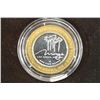 Image 2 : CASINO $10 SILVER TOKEN (UNC) MIRAGE "DANNY GANS"