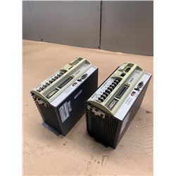 Lot of 2 Parker GT6-L5-PB-13348 Gemini Stepper Drive w/ Profibus Option
