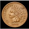 Image 2 : ***Auction Highlight*** 1870 . . Indian Cent 1c Graded Choice AU/BU Slider By USCG (fc)