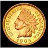 Image 2 : ***Auction Highlight*** 1905 . . Indian Cent 1c Graded GEM Unc RD By USCG (fc)