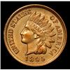Image 2 : ***Auction Highlight*** 1895 . . Indian Cent 1c Graded GEM Unc RD By USCG (fc)