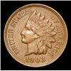 Image 2 : 1903 . . Indian Cent 1c Grades Select AU