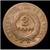 Image 3 : 1864 . . Two Cent Piece 2c Grades f, fine