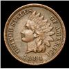 Image 2 : 1884 . . Indian Cent 1c Grades xf