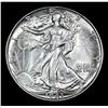 Image 2 : 1943-p . . Walking Liberty Half Dollar 50c Grades Select+ Unc