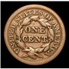 Image 3 : 1846 . . Braided Hair Large Cent 1c Grades vf++