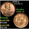 Image 1 : 1926-p . . Lincoln Cent 1c Grades Choice+ Unc RB