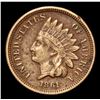 Image 2 : 1861 . . Indian Cent 1c Grades vf++