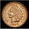 Image 2 : 1897 Lots of red Peeking Thru . Indian Cent 1c Grades Select Unc BN