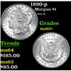 Image 1 : 1890-p Semi PL . Morgan Dollar $1 Grades Select+ Unc