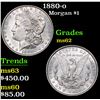 Image 1 : 1880-o . . Morgan Dollar $1 Grades Select Unc