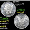 Image 1 : 1879-s DMPL Obverse . Morgan Dollar $1 Grades Choice Unc PL