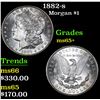 Image 1 : 1882-s . . Morgan Dollar $1 Grades GEM+ Unc