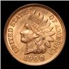 Image 2 : 1900 Tiger toning . Indian Cent 1c Grades Choice Unc RD