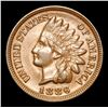 Image 2 : 1886 Ty2 . . Indian Cent 1c Grades Choice AU/BU Slider+